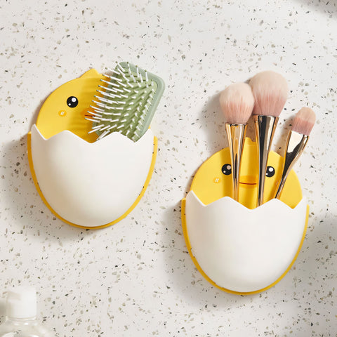 Wall Organizer for Cosmetics or Toothbrushes "Chicken"