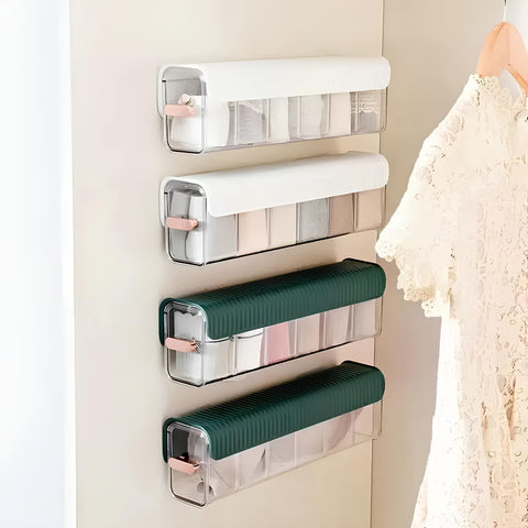 Hanging universal organizer with 6 compartments