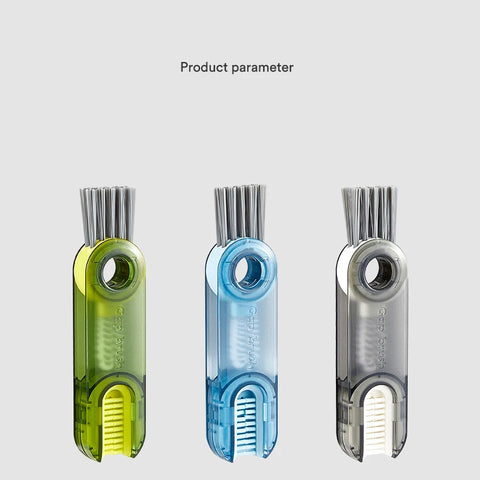 Універсальна щітка для миття посуду з трьома насадками