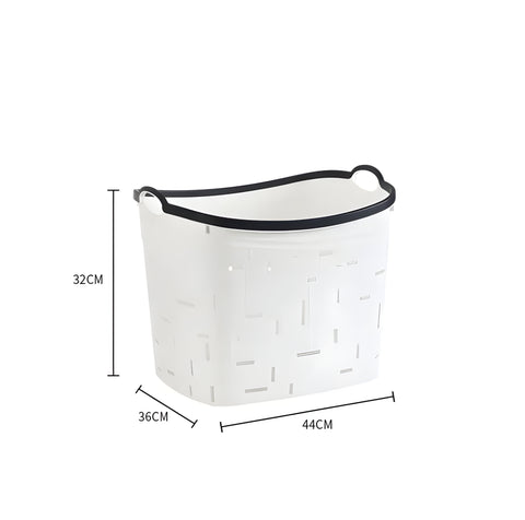 Modern Plastic Laundry Basket