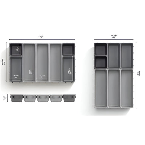 Modular organizer for drawers