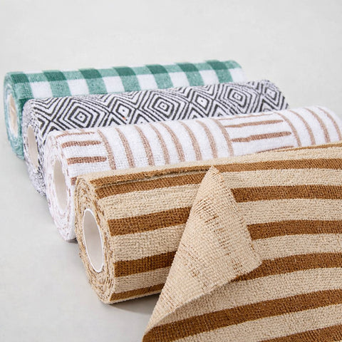 Ганчірки для прибирання в рулоні з мікрофібри 25x25 см (20 шт.)