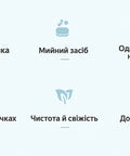 Набір JAH: щітка для унітазу та контейнер із запасними насадками