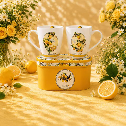 Горнятко кави «Lemon Sky» на святковому столі
