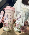 Два горнятка «Butterfly» з ремінцями FASHION у руках