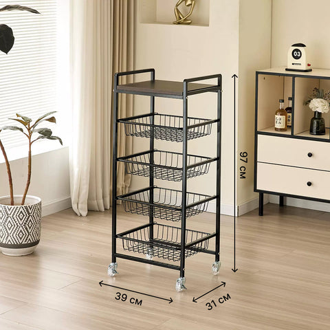 Розміри візка «Rack»: 97 × 39 × 31 см